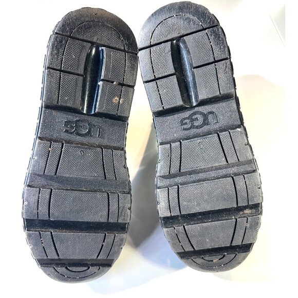 UGG Women's Drizlita Waterproof Ankle Rain Black Boot Size 7.5 - Picture 2 of 9